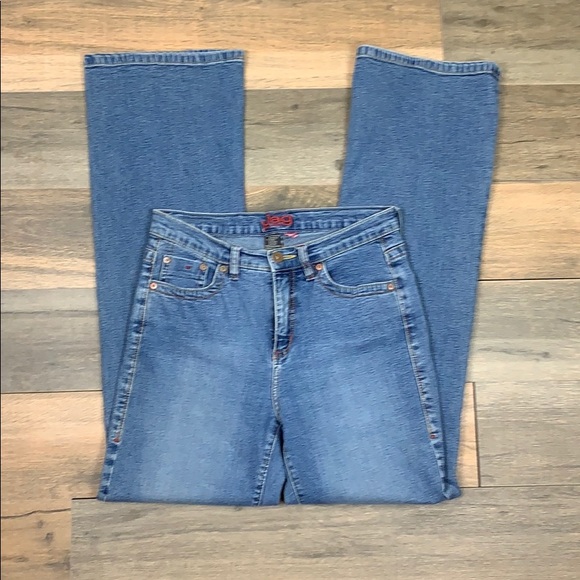JAG JEANS High Waist Flare Denim Size 10 EUC - Picture 1 of 7